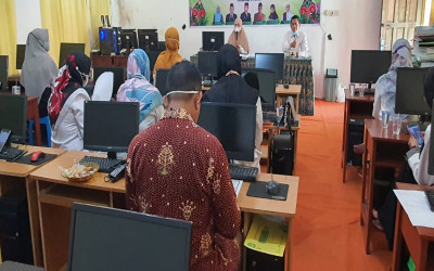 MTs Annur Gelar Rakoor Persiapan Penilaian Akreditasi Madrasah Tahun 2021