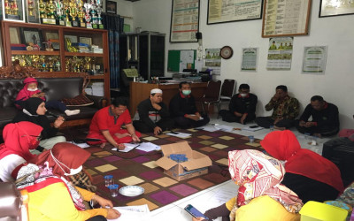 Jelang Penerimaan, Panitia PPDB MTs Annur Gelar Rapat