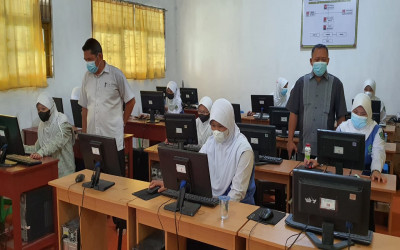 MTs Annur Gelar Simulasi ANBK